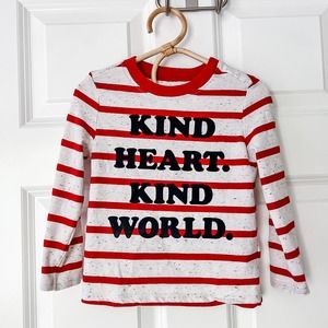 Old Navy | Kind Heart long-sleeve shirt | 3T